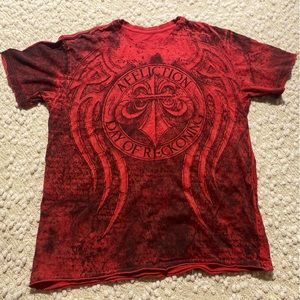 Affliction Mens Medium T Shirt